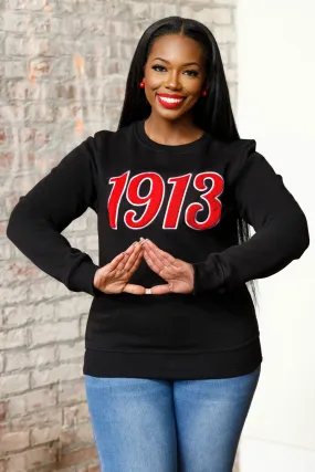 1913 Script Chenille Sweatshirt