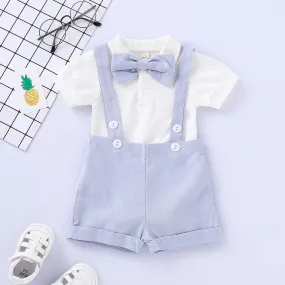 2-Piece Boy Overalls suit