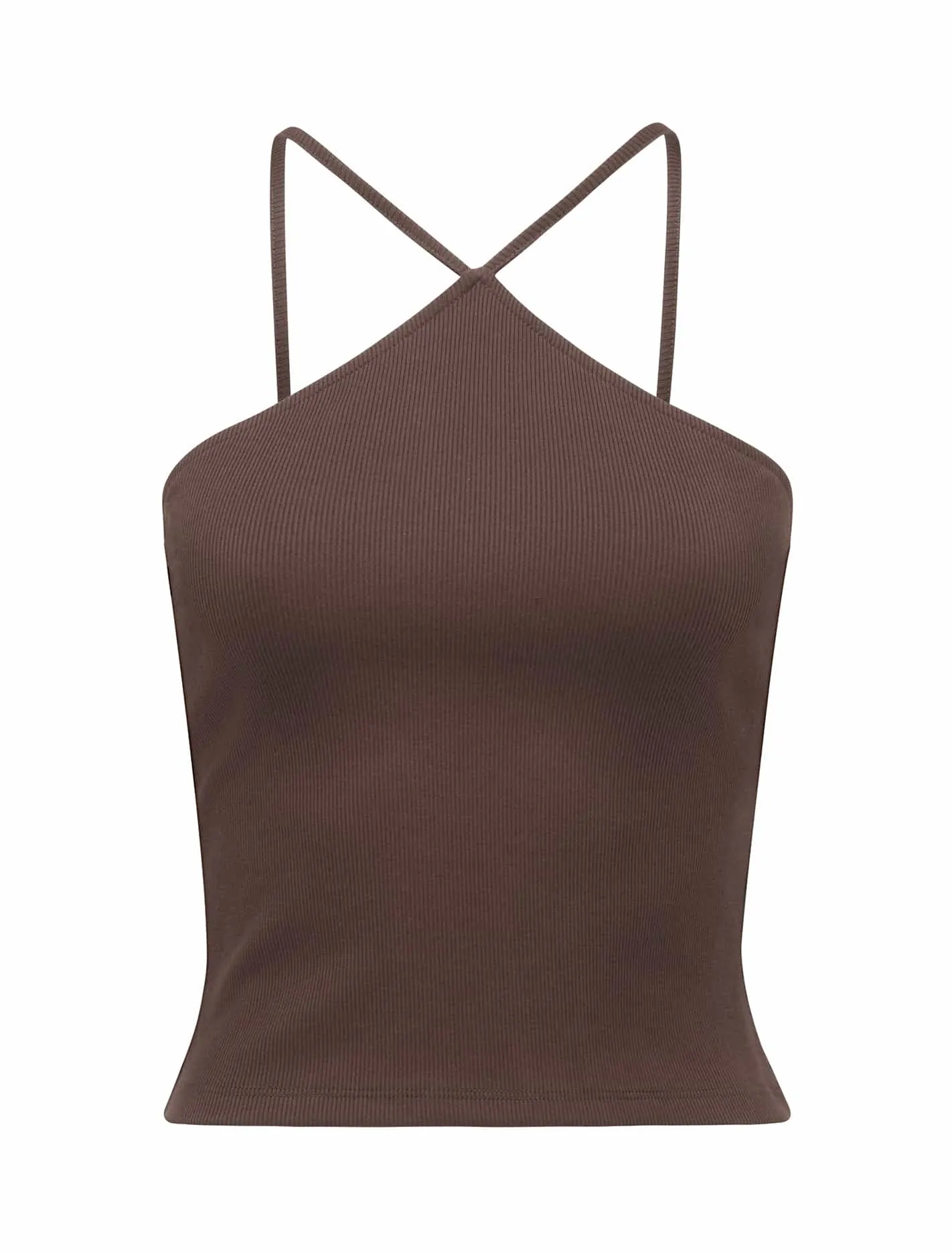 Adina Arrowneck Halter Tank Top