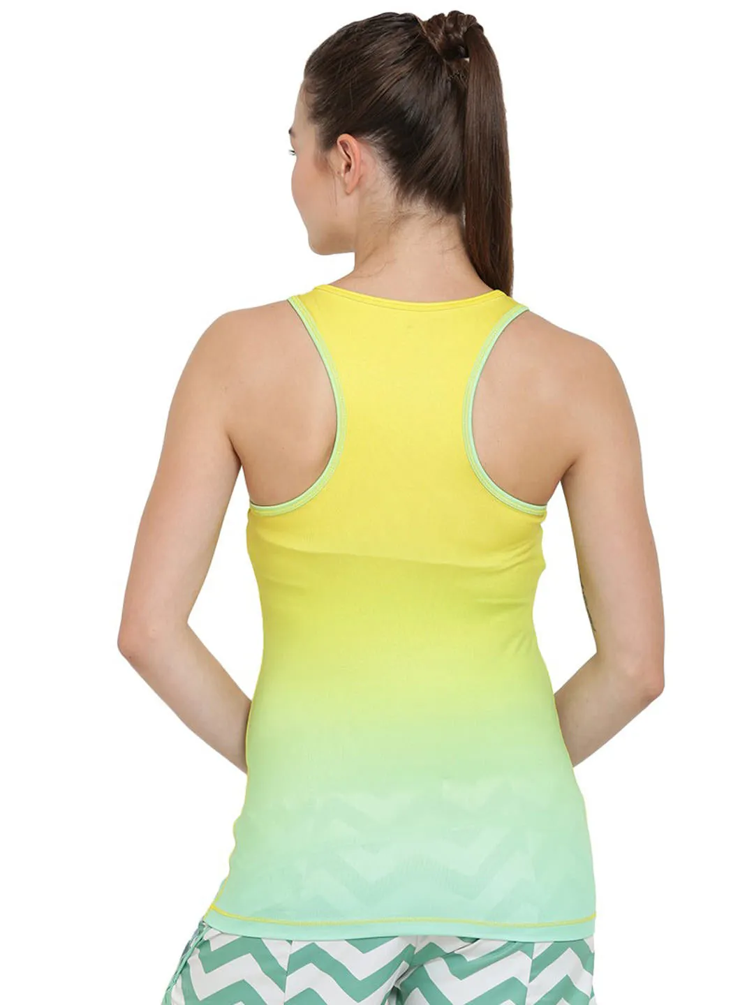 Alcis Gradition Yellow Tank Top