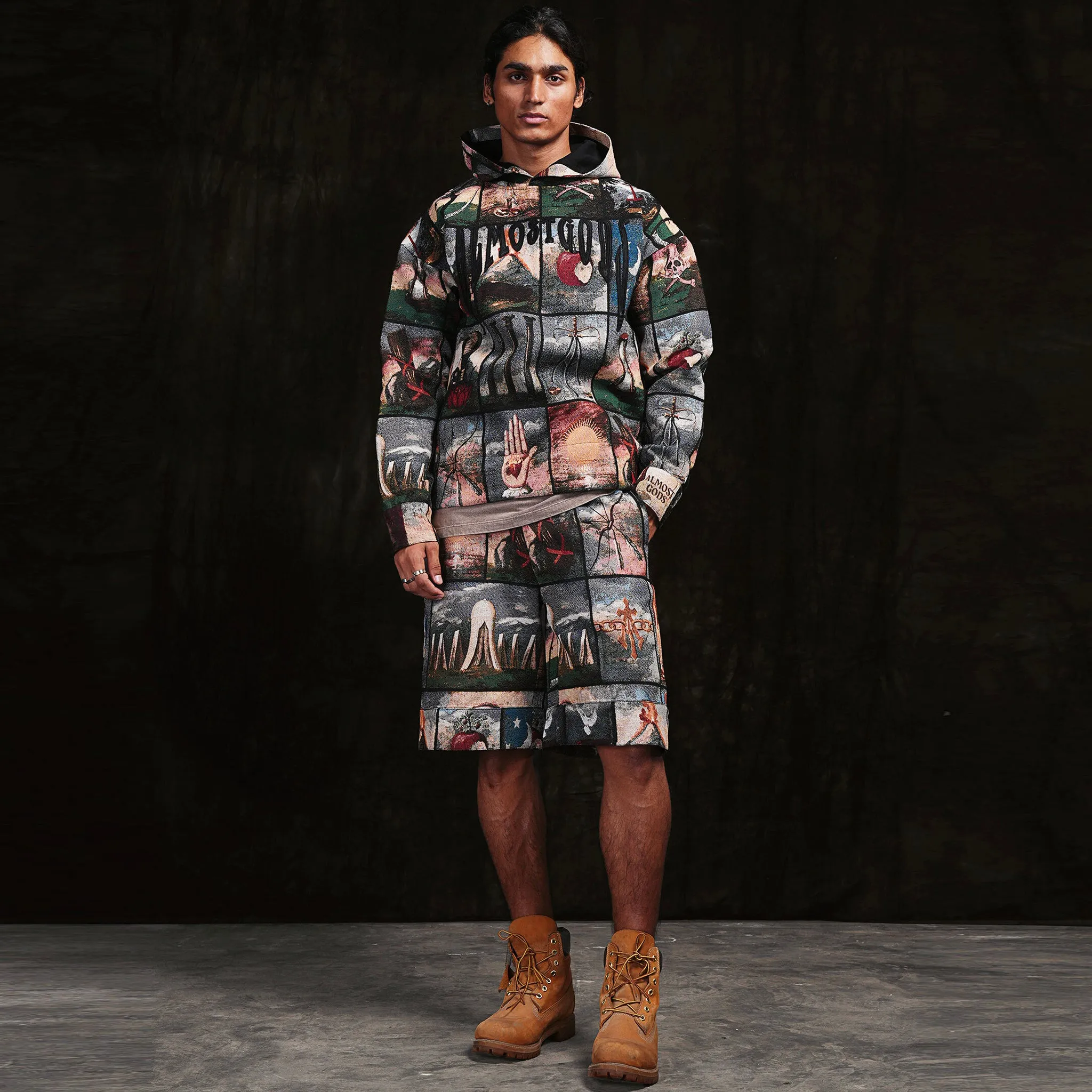 ALMOST GODS ARCANA JACQUARD HOODIE