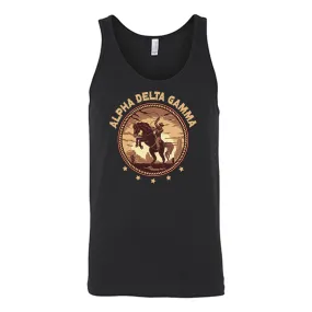 Alpha Delta Gamma Howdy Cowboy Unisex Jersey Tank Tank Top