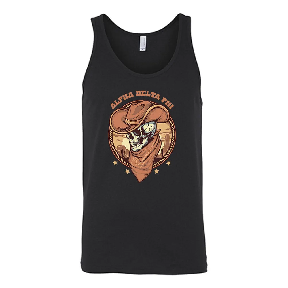 Alpha Delta Phi Outlaw Unisex Jersey Tank Tank Top