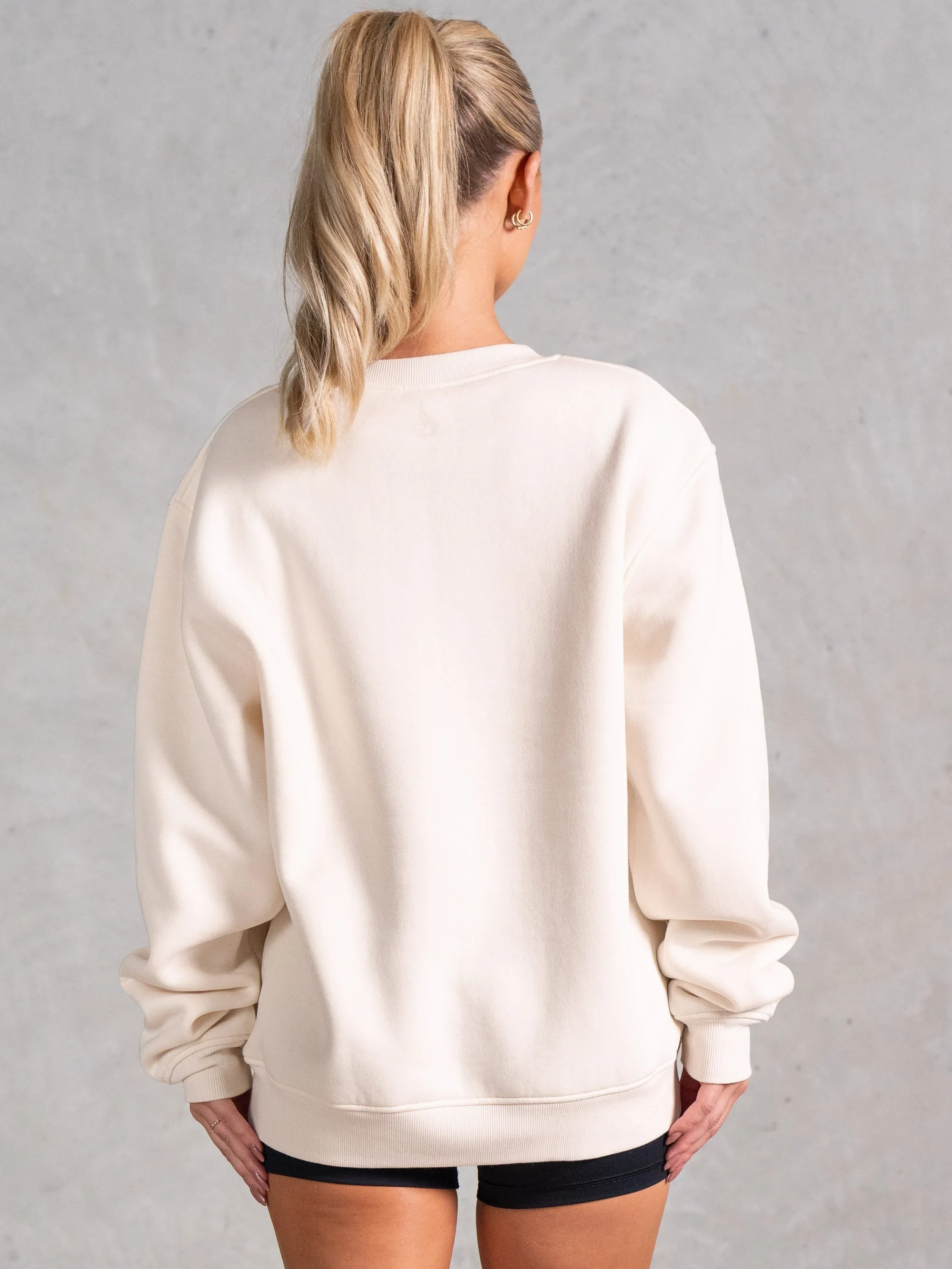 Athletica Sweater - Vanilla