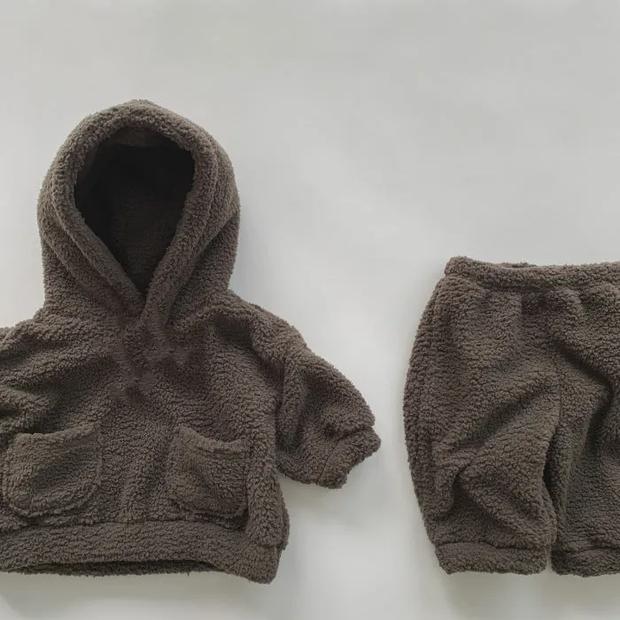 Baby Fleece Hooded Coats