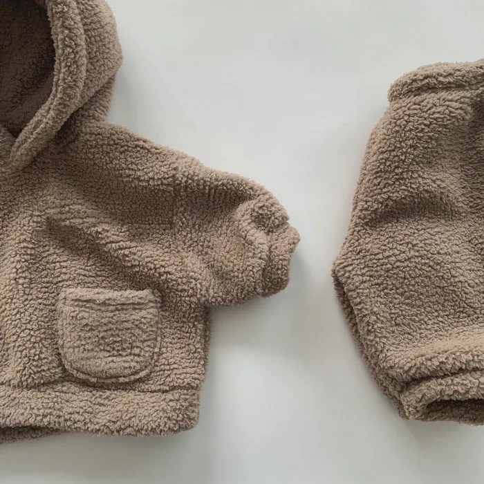 Baby Fleece Hooded Coats