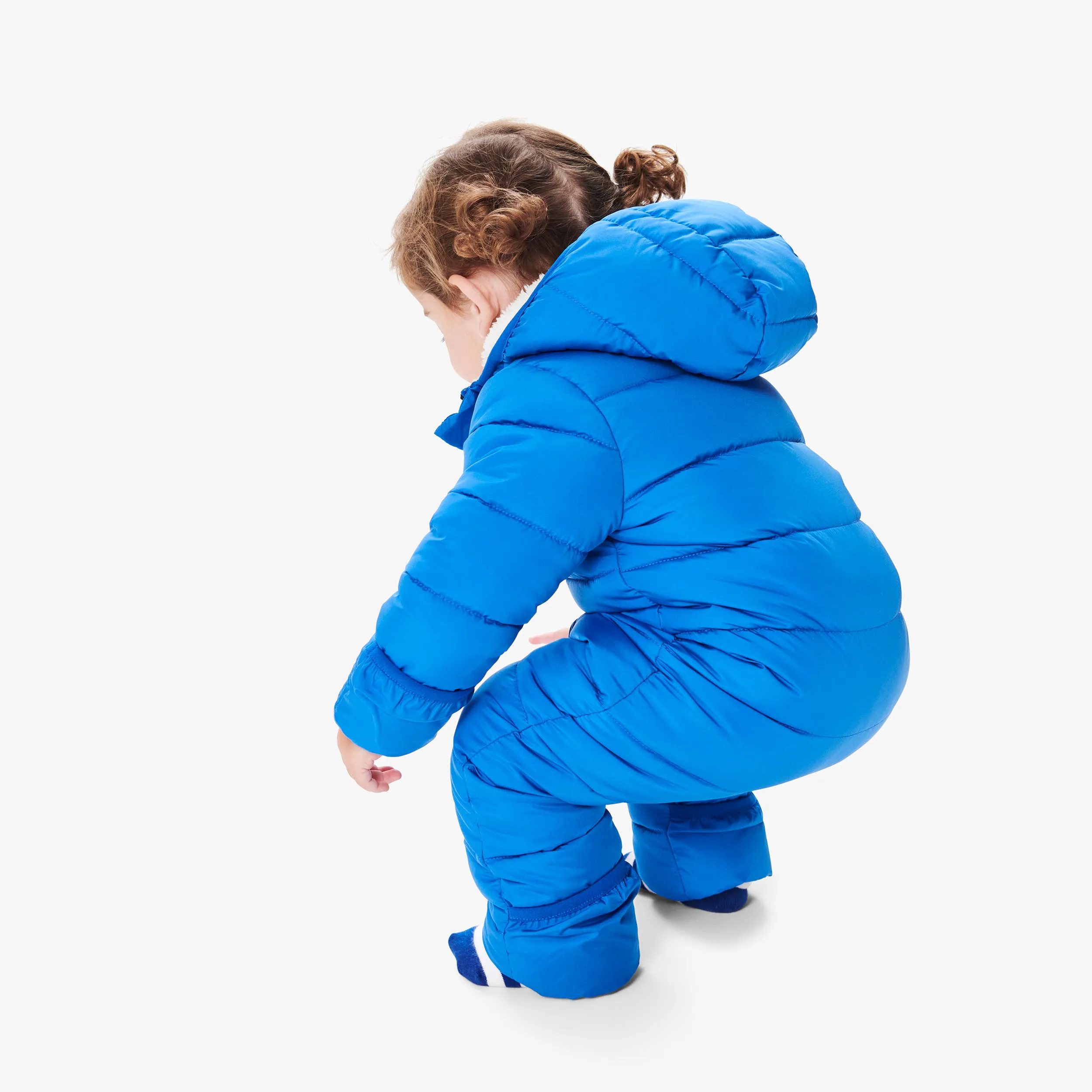 Baby parka puffer suit