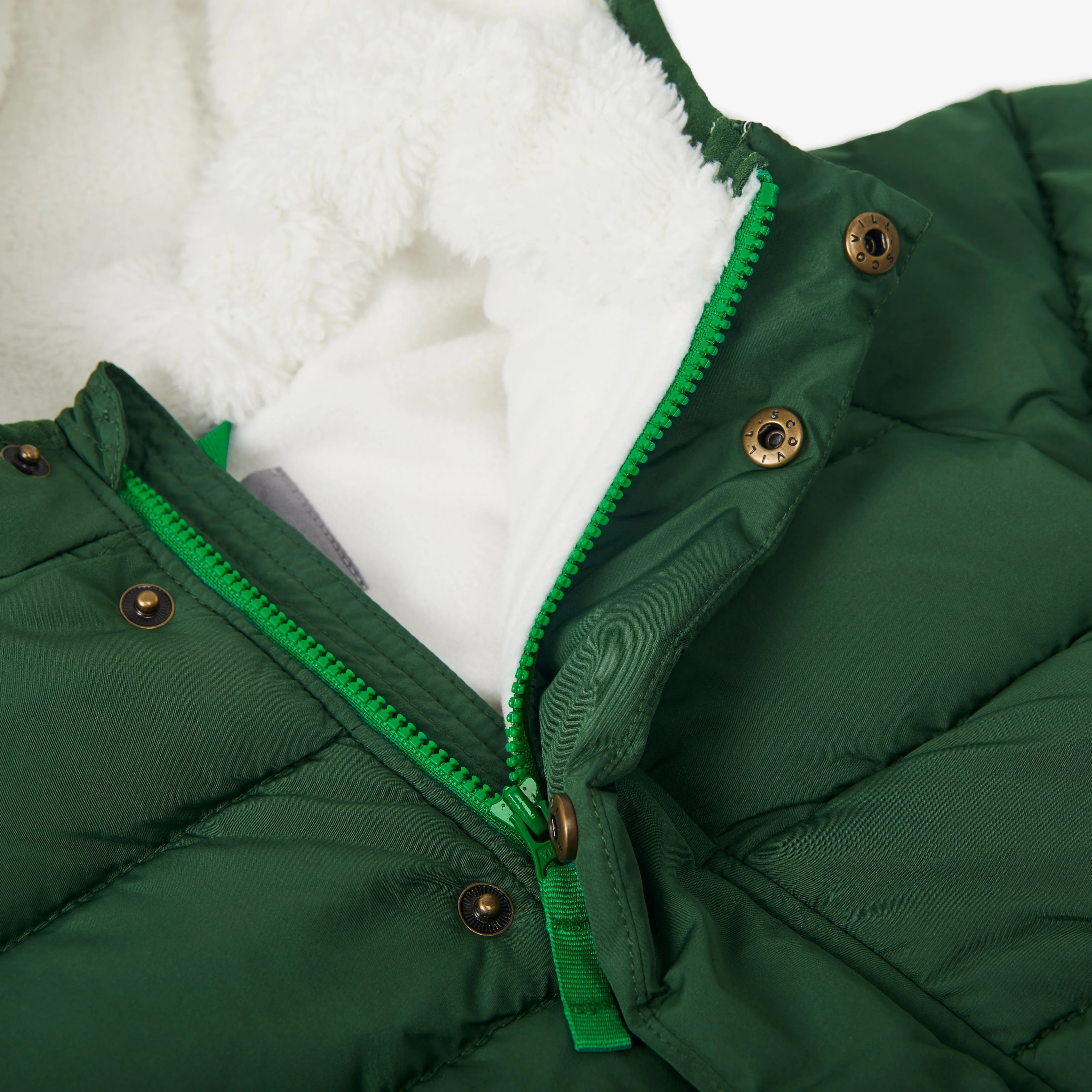 Baby parka puffer suit