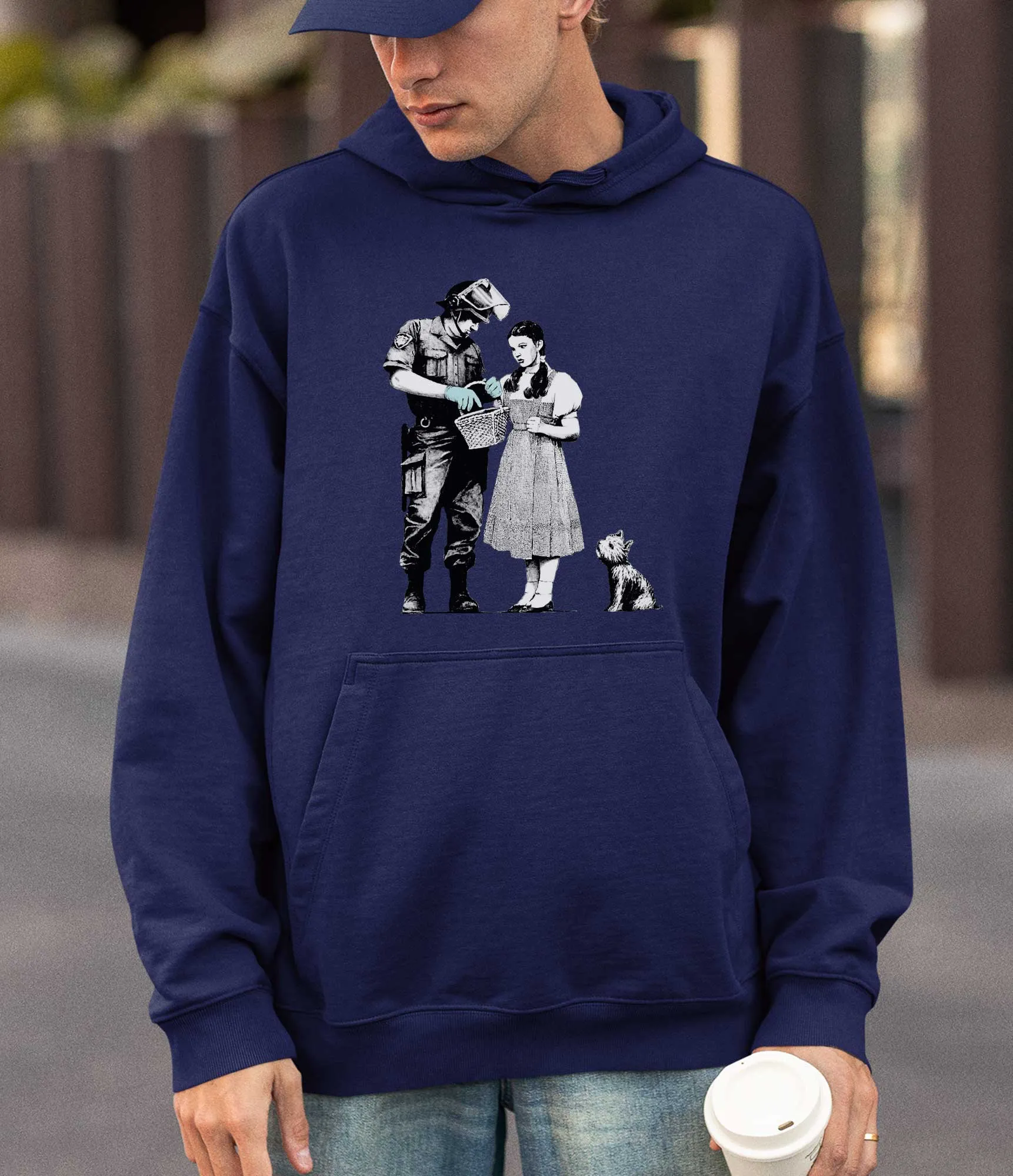 Banksy Hoodie - Dorothy