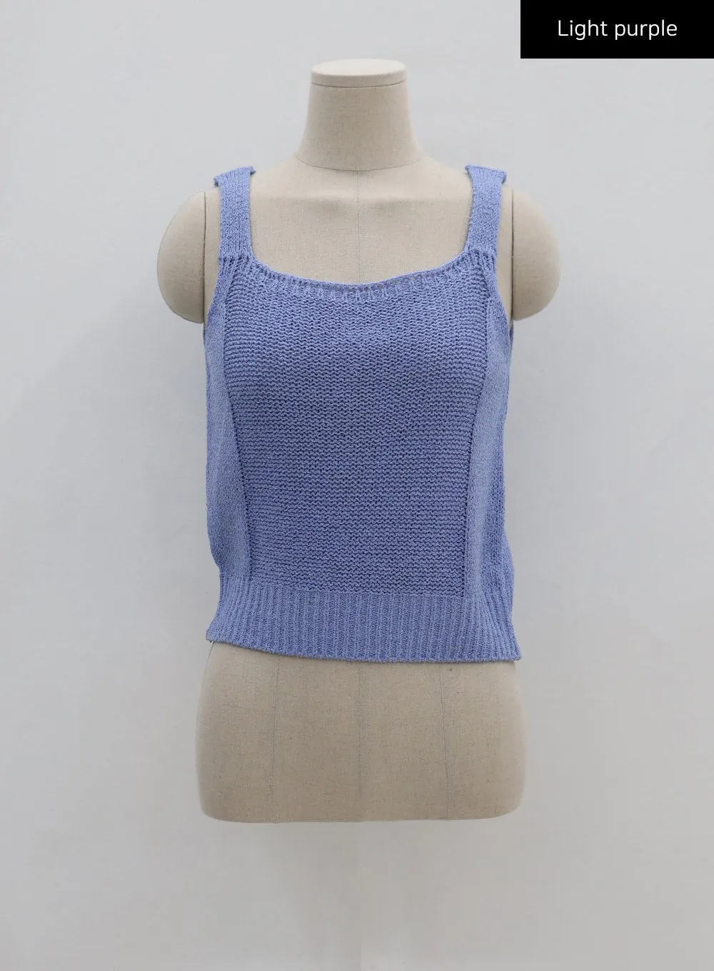 Basic Knitted Tank Top CU7