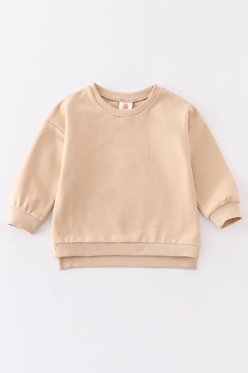 Beige sweatshirt