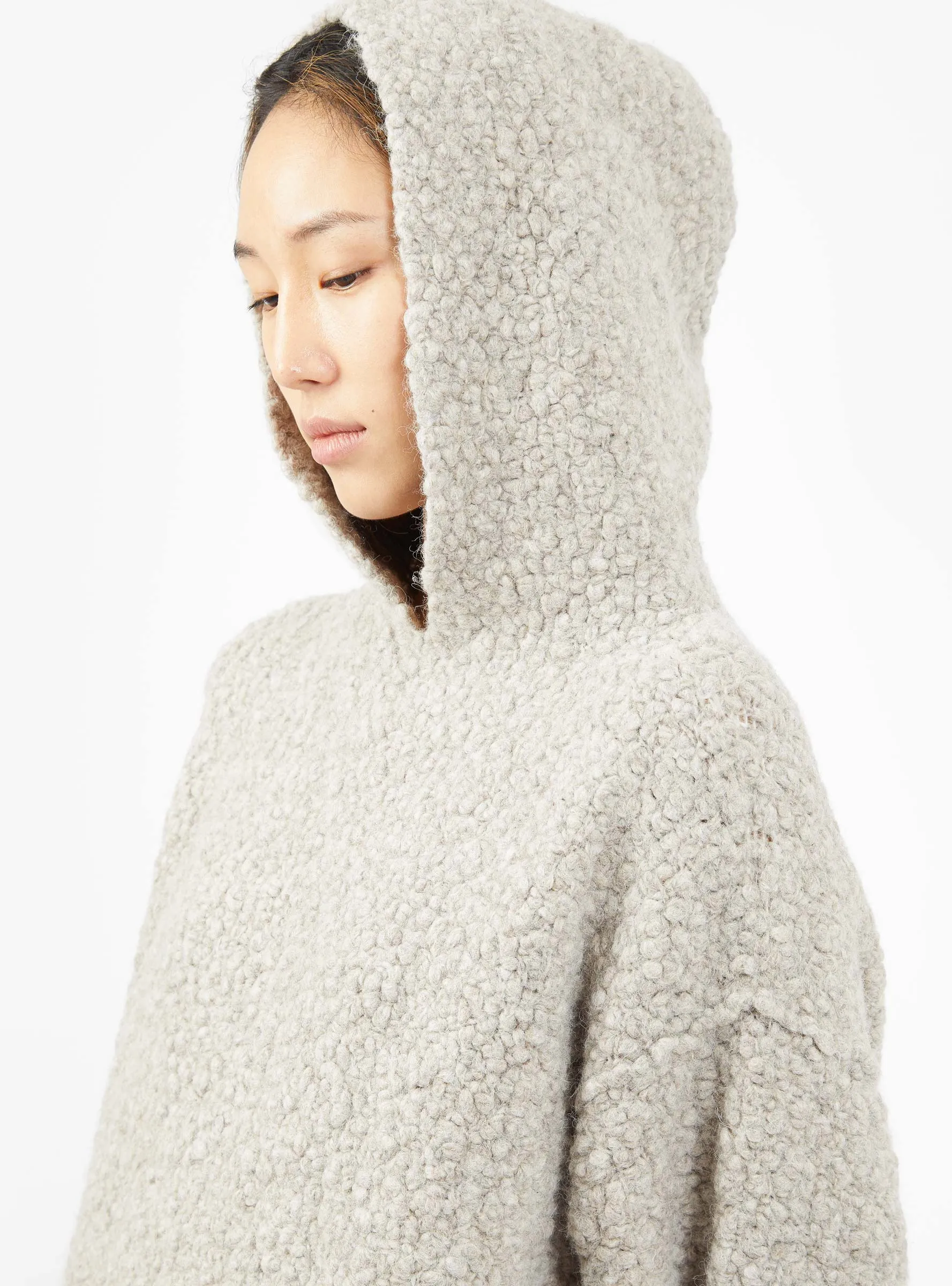 Berber Hooded Sweater Grey