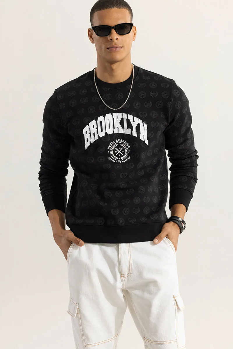 Brooklyn Black Sweatshirt