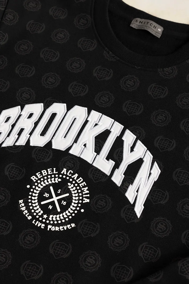 Brooklyn Black Sweatshirt