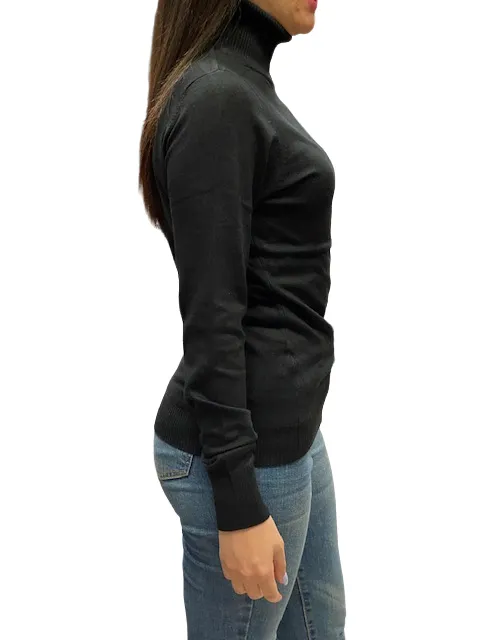 b.young Women's turtleneck sweater Bypimba Rollneck 20811103 200451 black