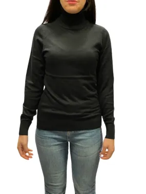 b.young Women's turtleneck sweater Bypimba Rollneck 20811103 200451 black