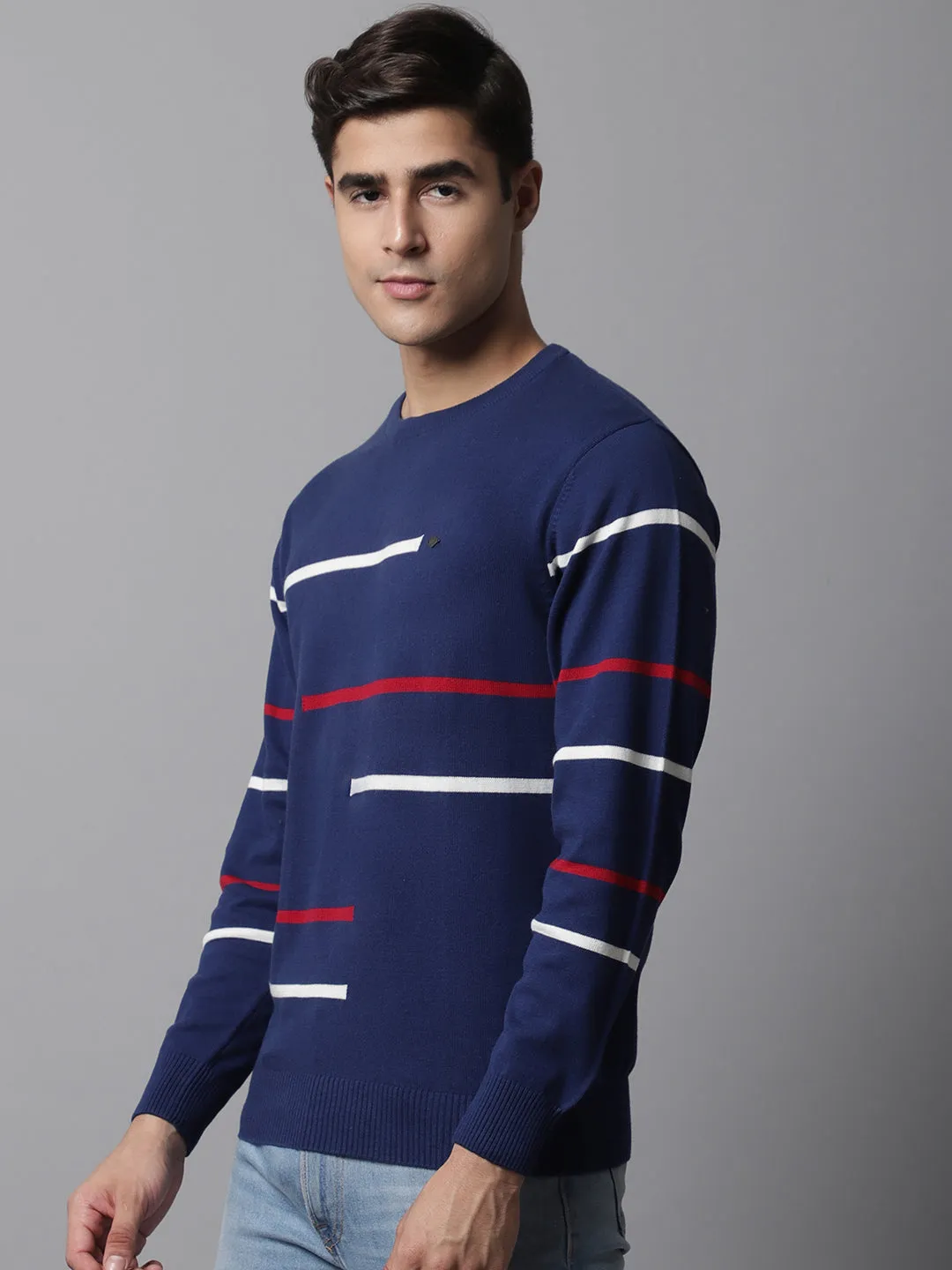 Cantabil  Inkblue Men Sweater