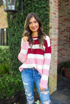 Carrie Colorblock Sweater