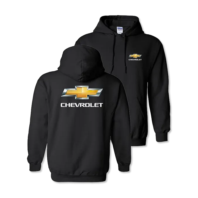 Chevrolet Gold Bowtie Pullover Hooded Sweatshirt