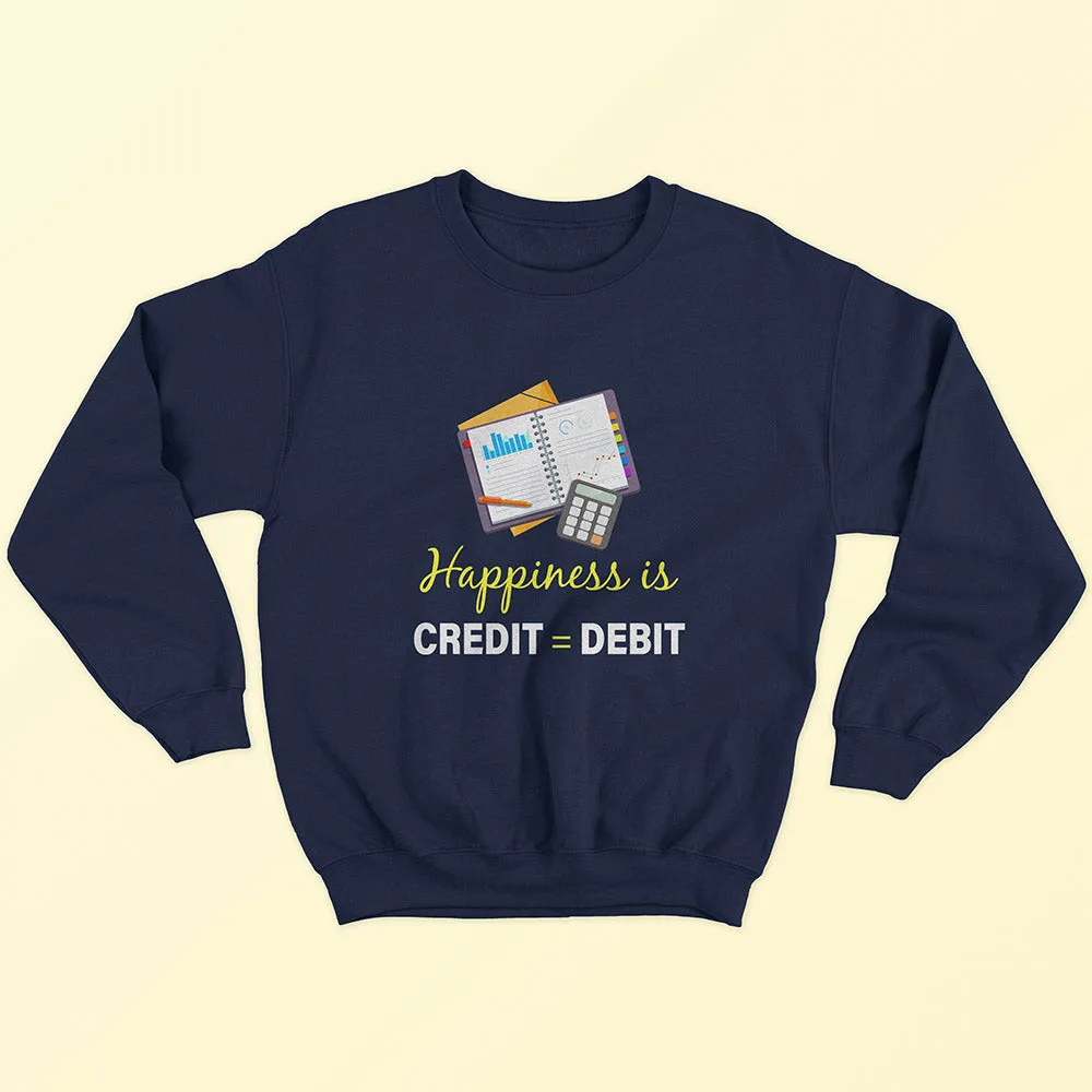 Credit Debit Sweatshirt