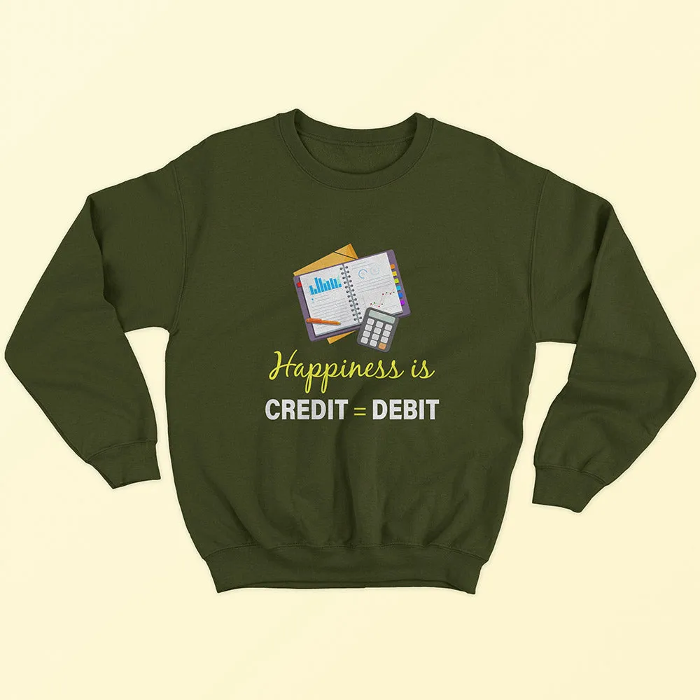 Credit Debit Sweatshirt