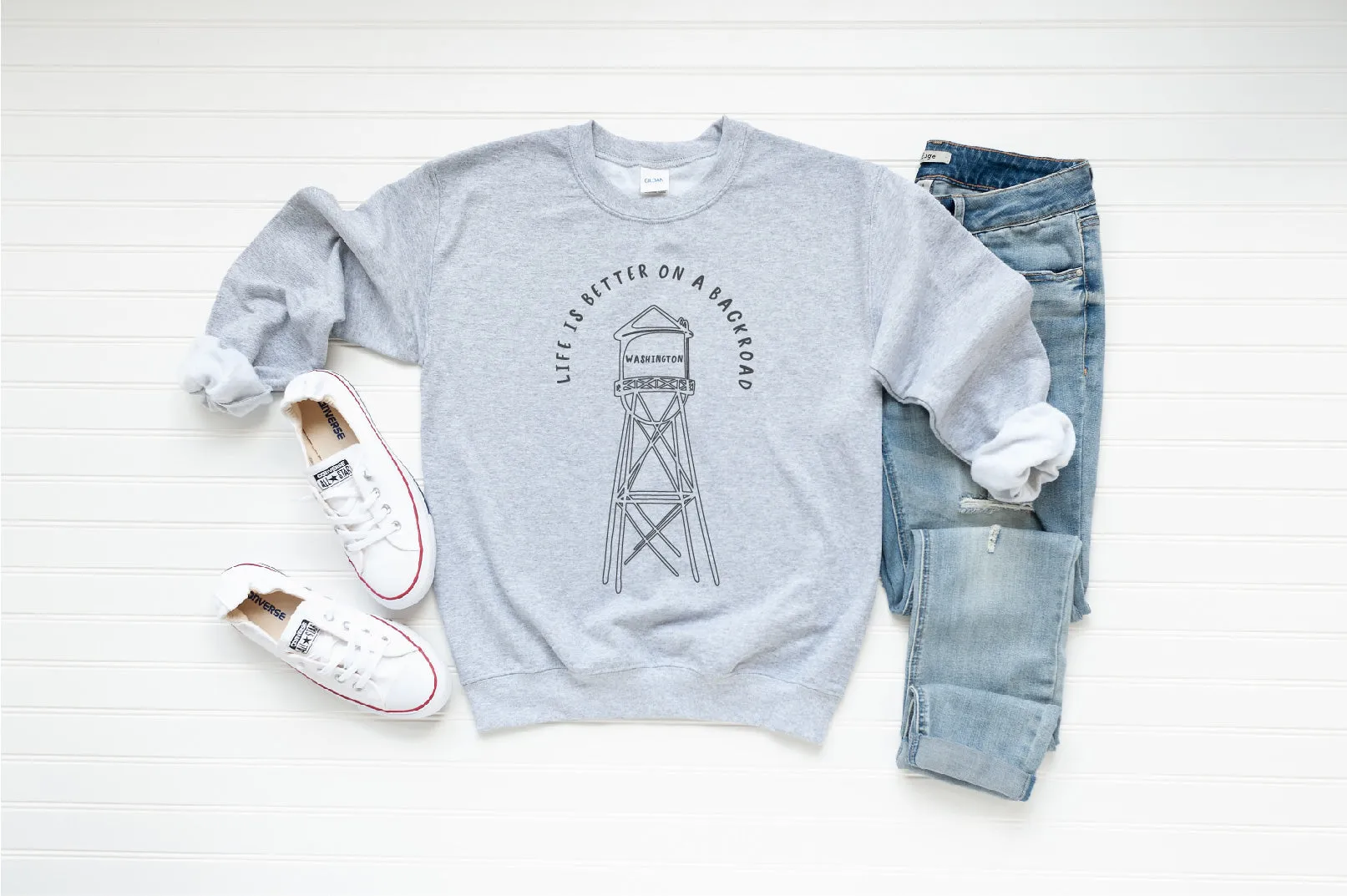 Customizable Backroads Sweatshirt