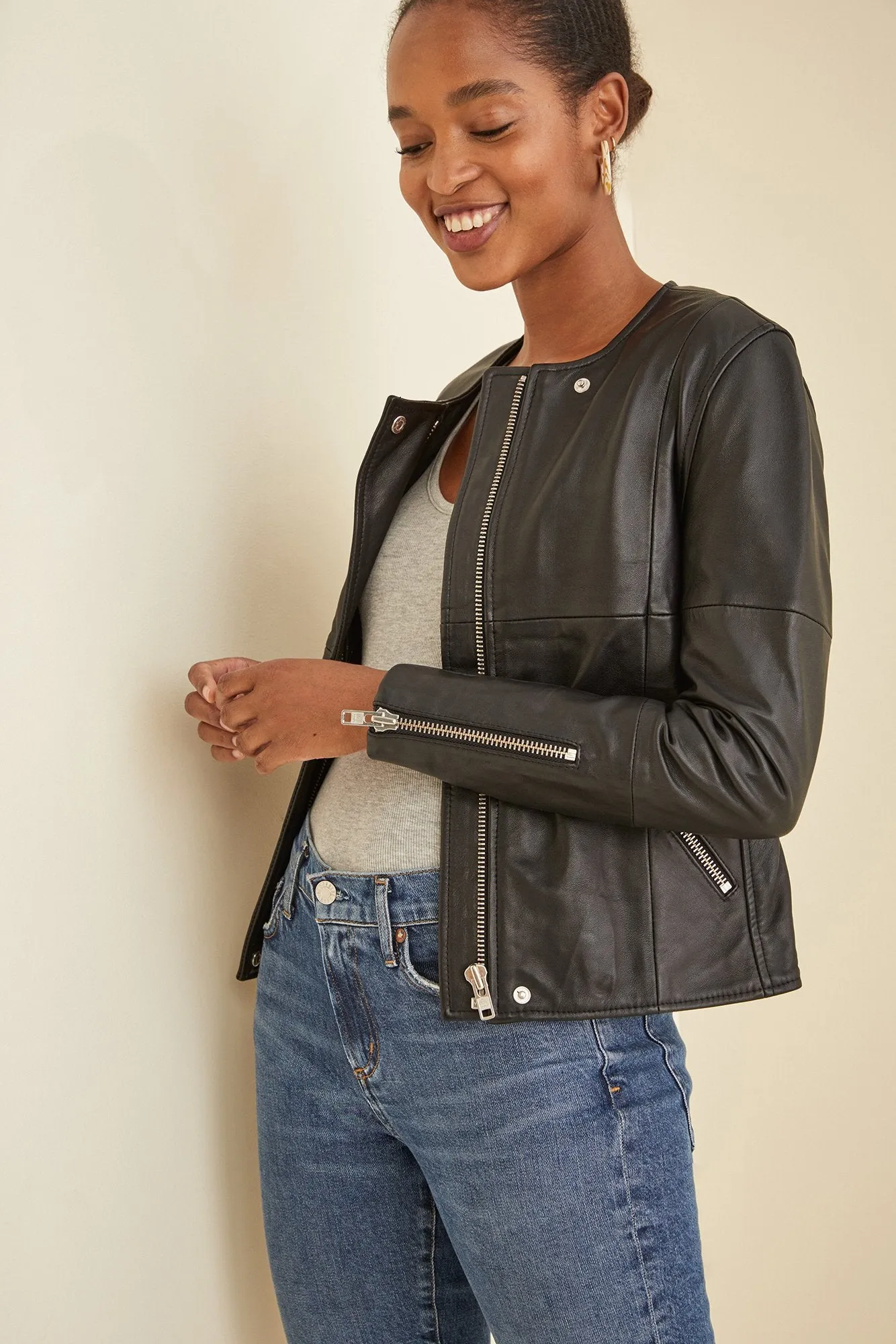 Deadwood Wren Leather Jacket