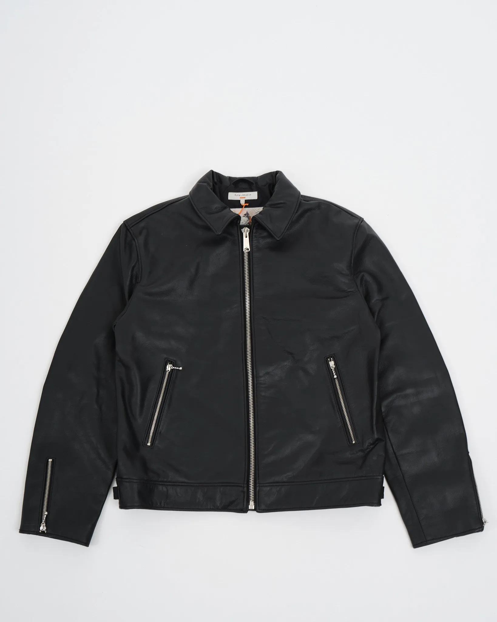 Eddy Rider Leather Jacket Black