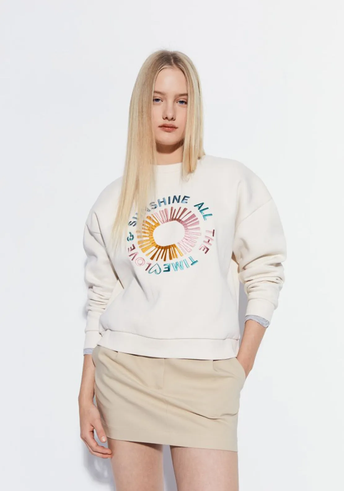 Embroidered Sweatshirt