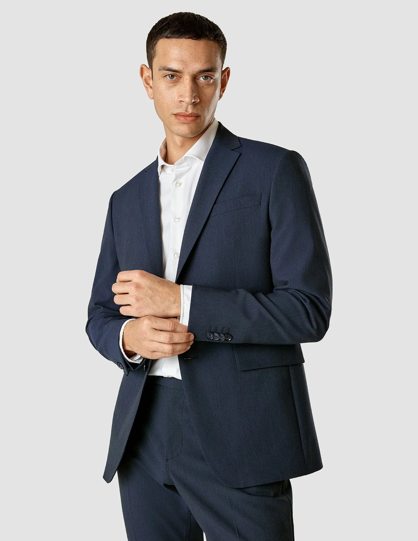 Essential Suit Navy Melange