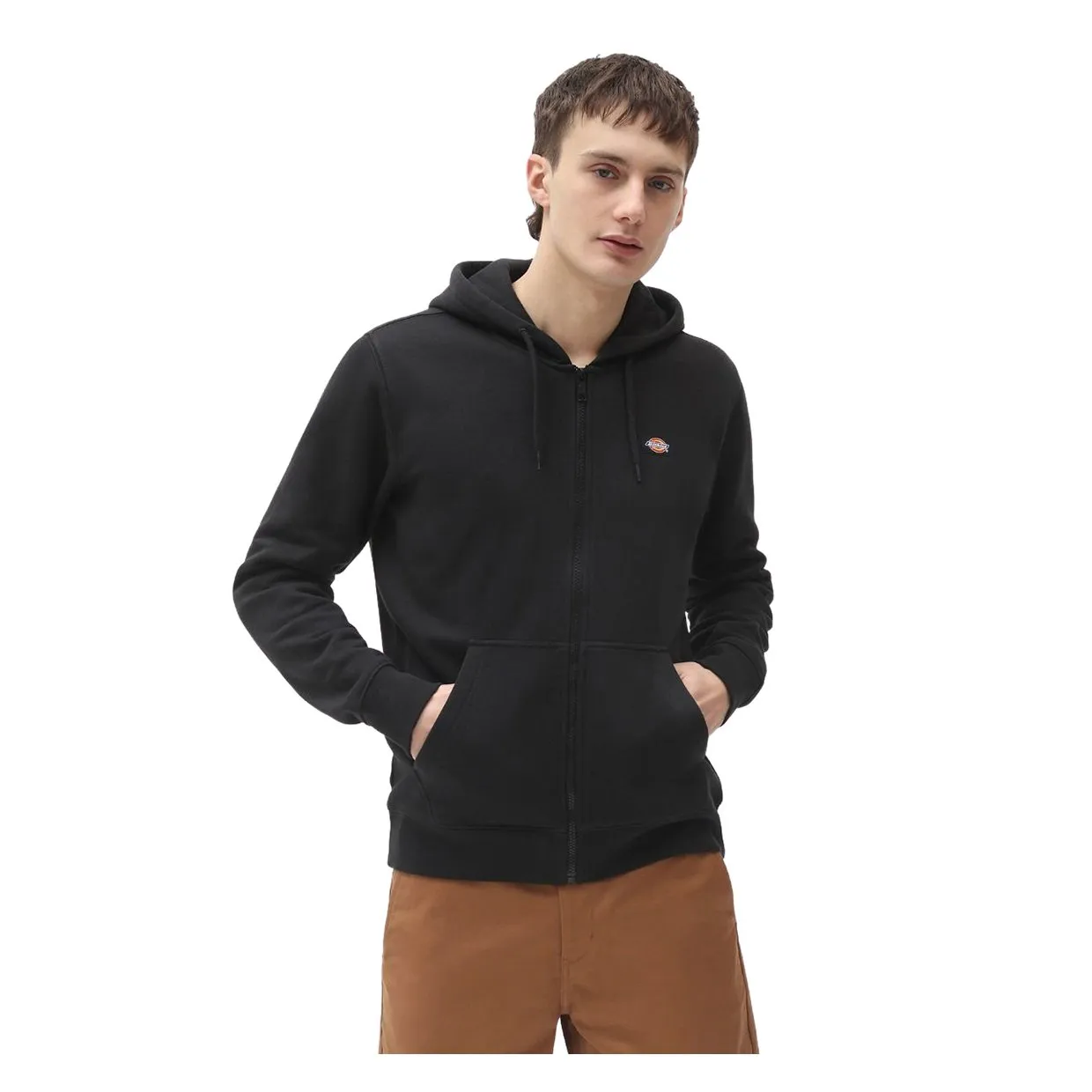 Felpa Dickies Oakport Zip Hoodie Nero