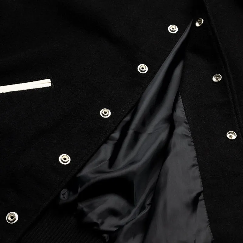 Flaneur Teddy Blouson Jacket - Black