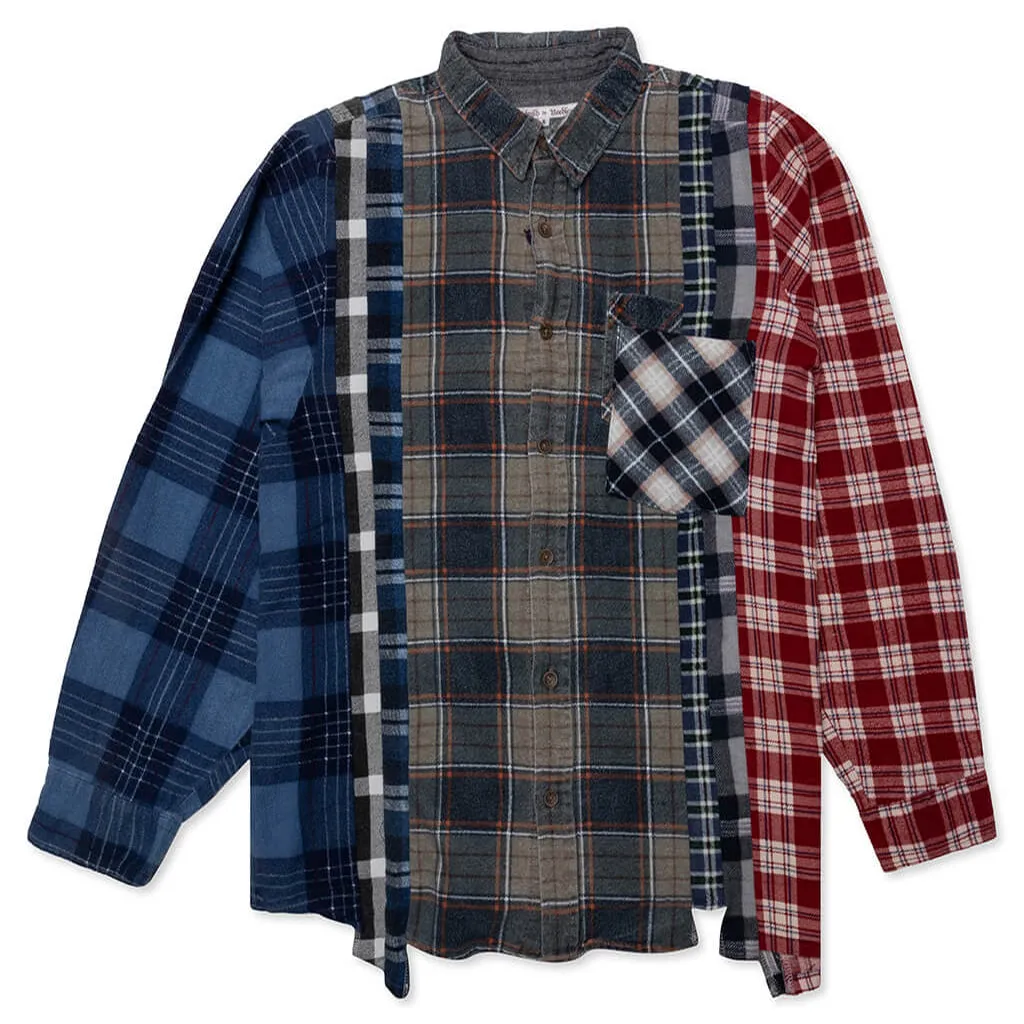 Flannel Shirt 7 Cuts Shirt - Assorted