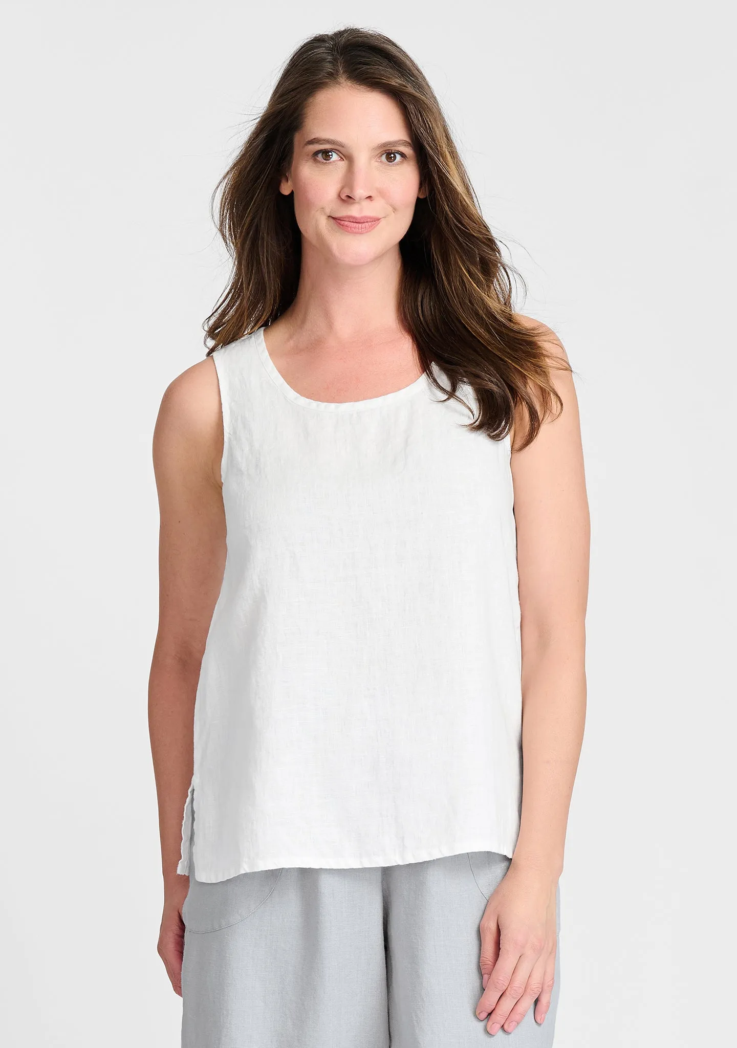 Fundamental Tank - Linen Tank Top