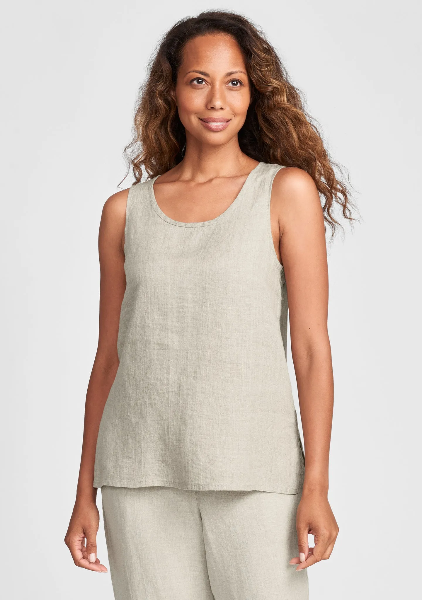 Fundamental Tank - Linen Tank Top