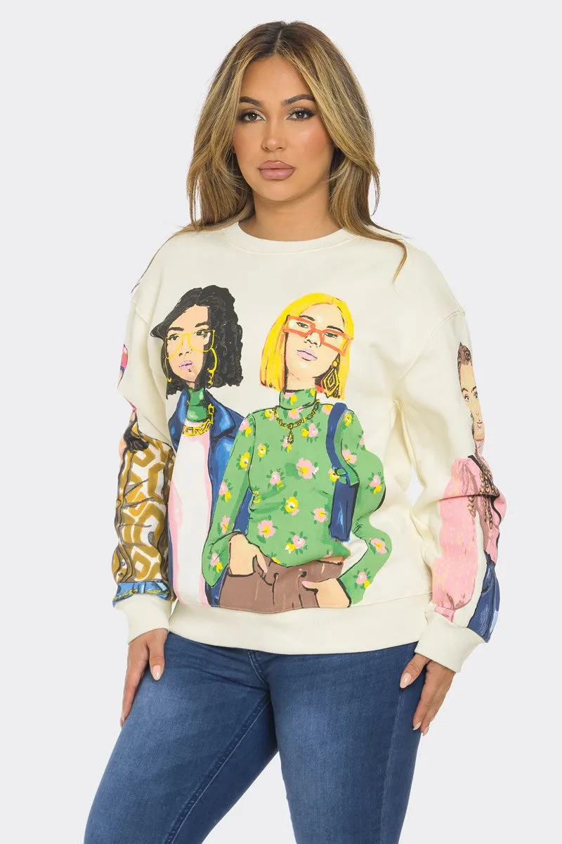 Girl Talk Sweatshirt