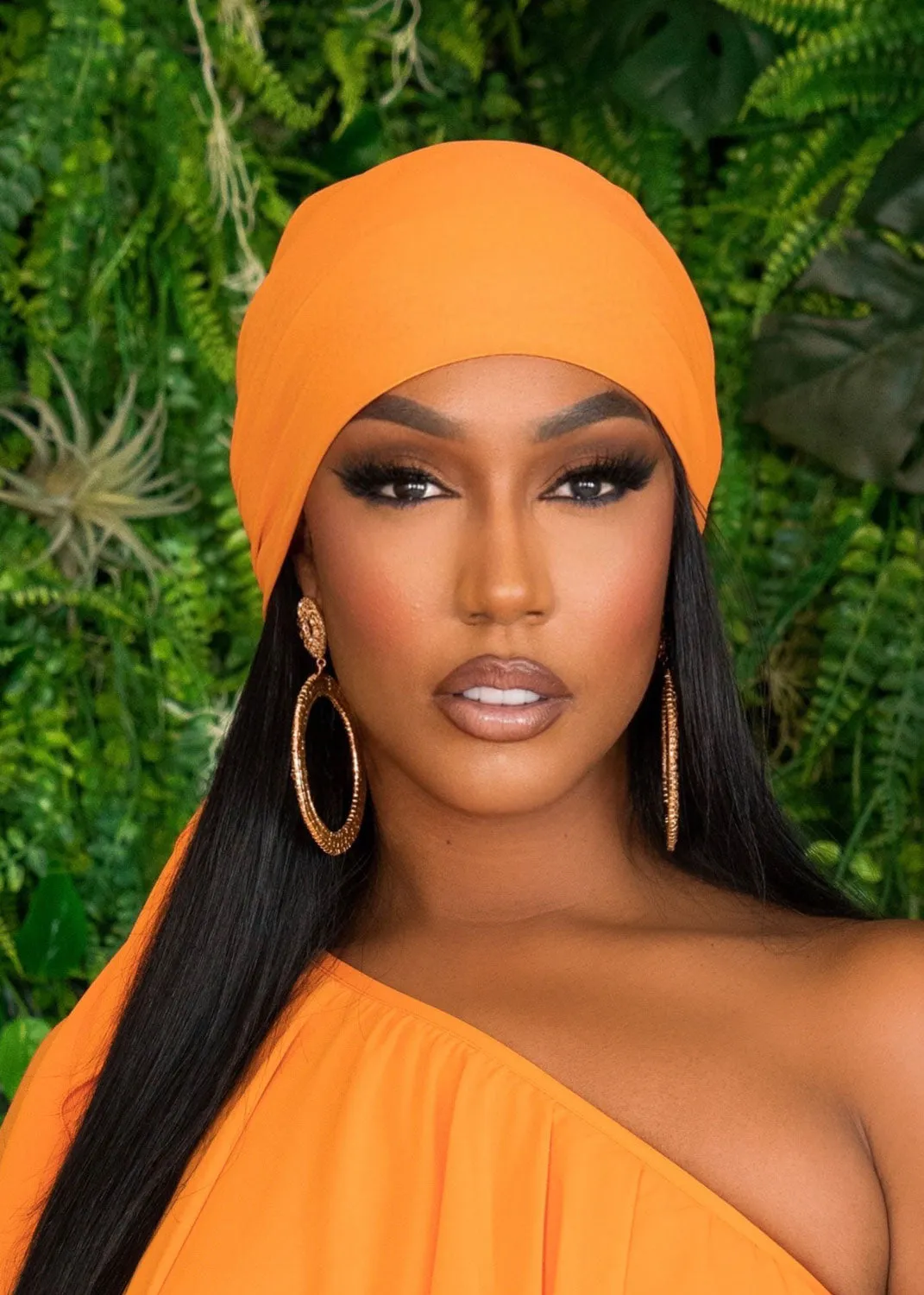 Glam Vacay Scarf - Orange