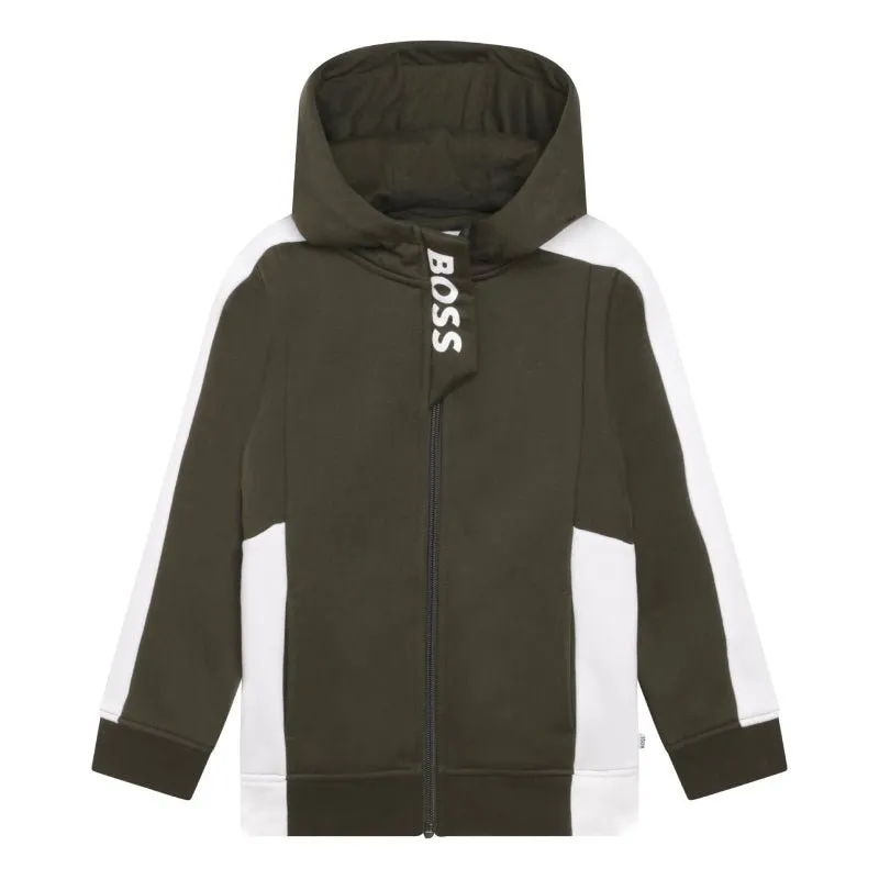 Hooded Zipped Sweatshirt