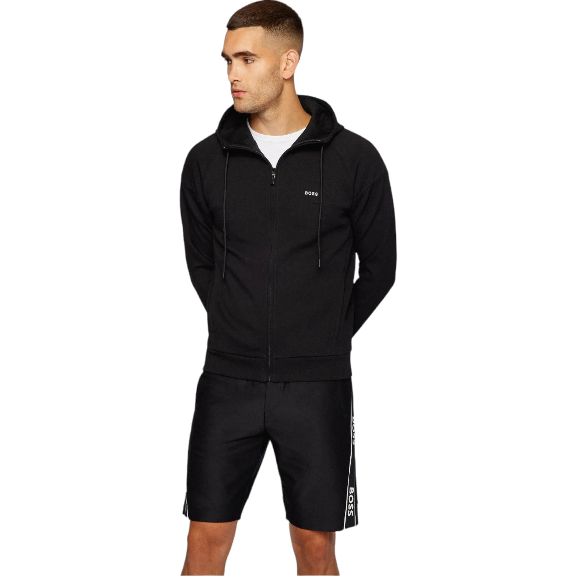 Hugo Boss Saggy Zipped Hoodie