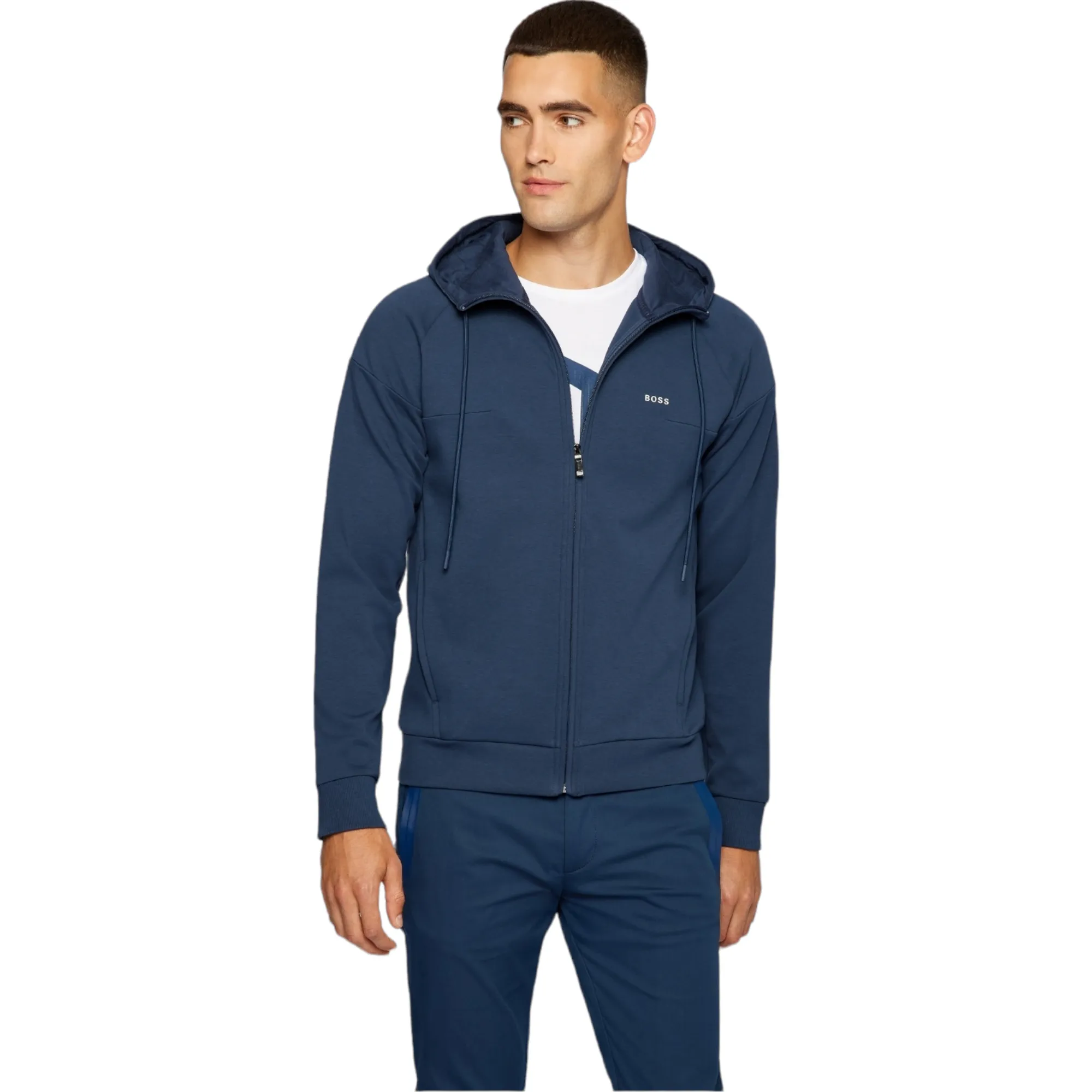 Hugo Boss Saggy Zipped Hoodie