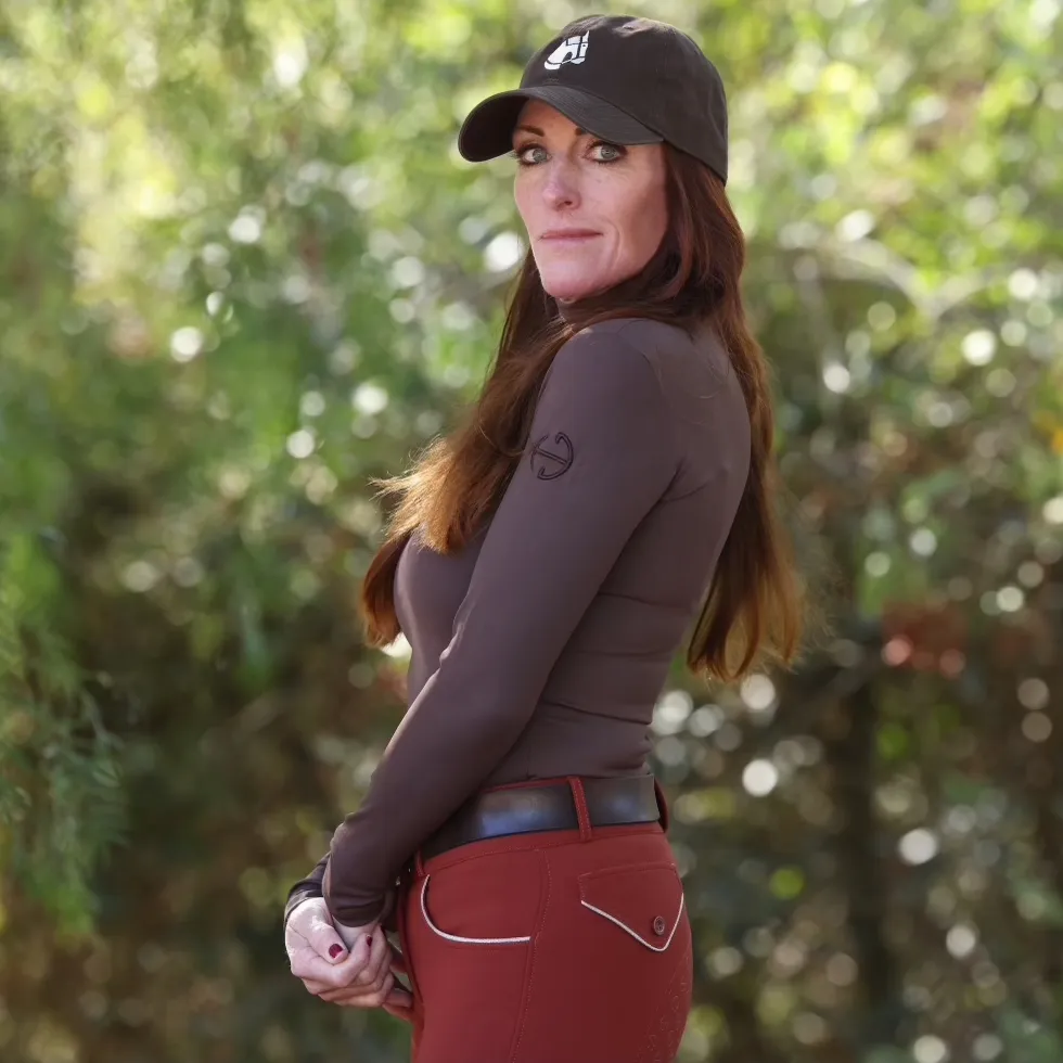 Jill - Long Sleeve Activewear Turtleneck