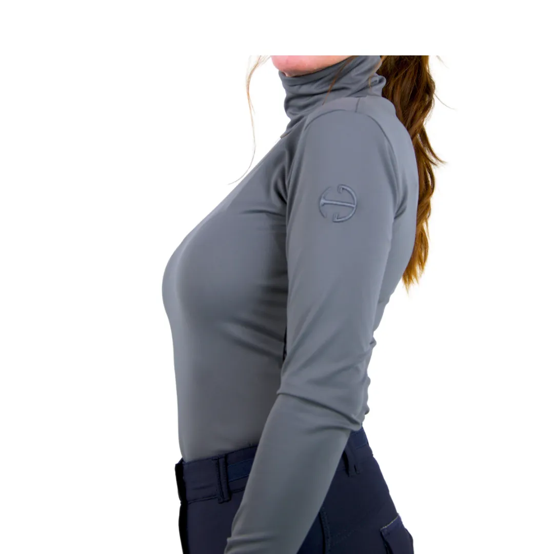 Jill - Long Sleeve Activewear Turtleneck