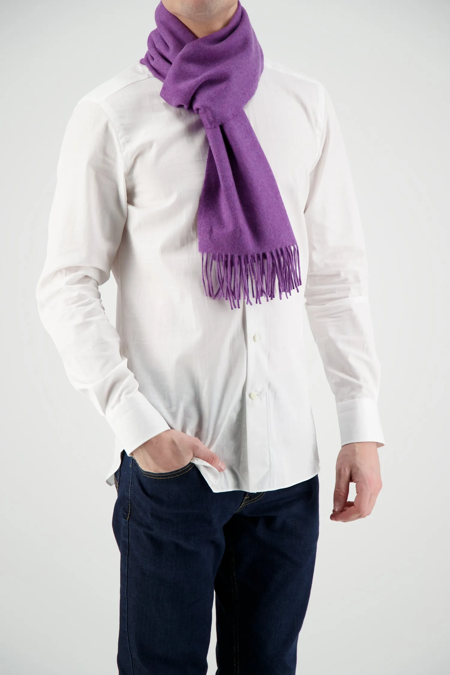 Joshua Ellis Purple Scarf