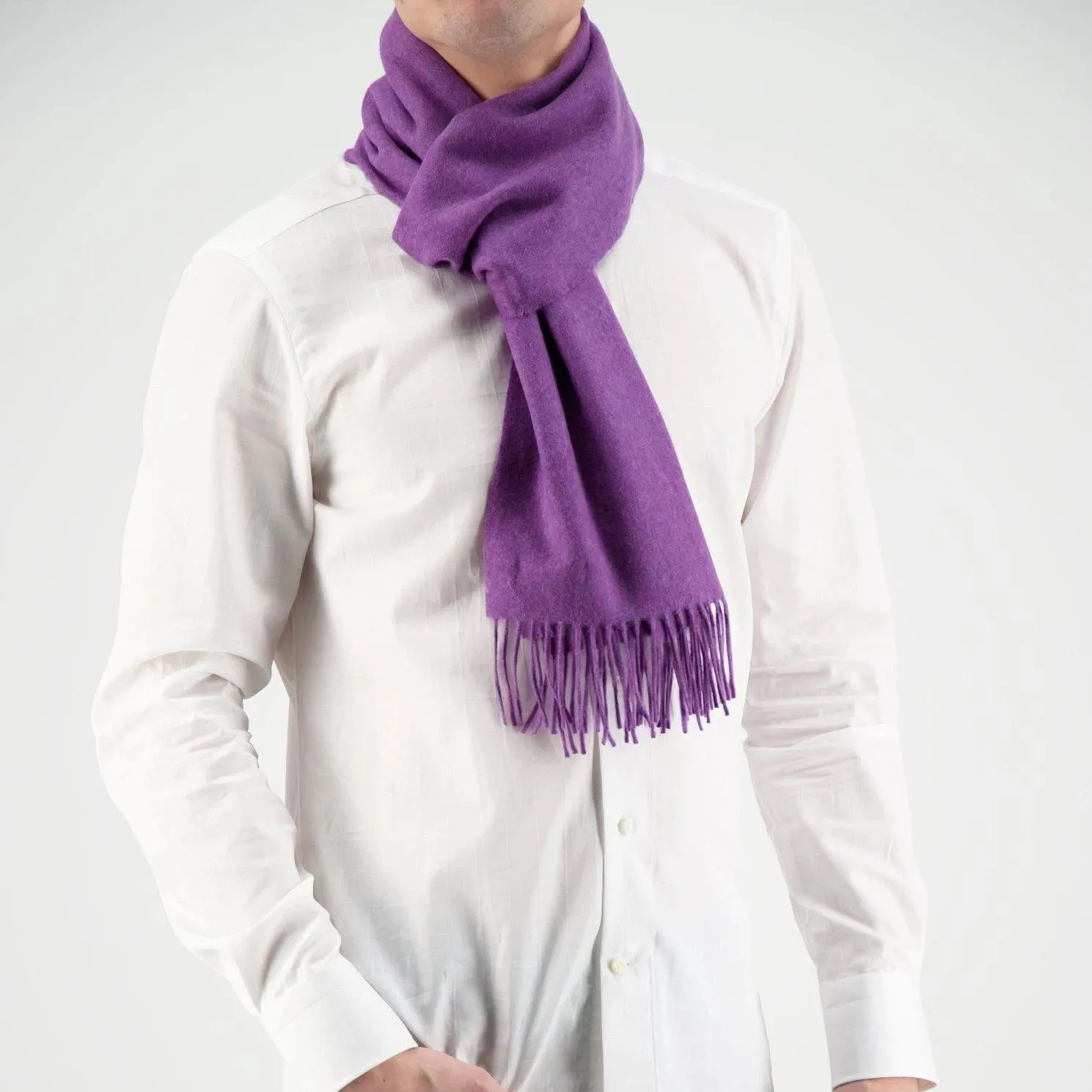 Joshua Ellis Purple Scarf