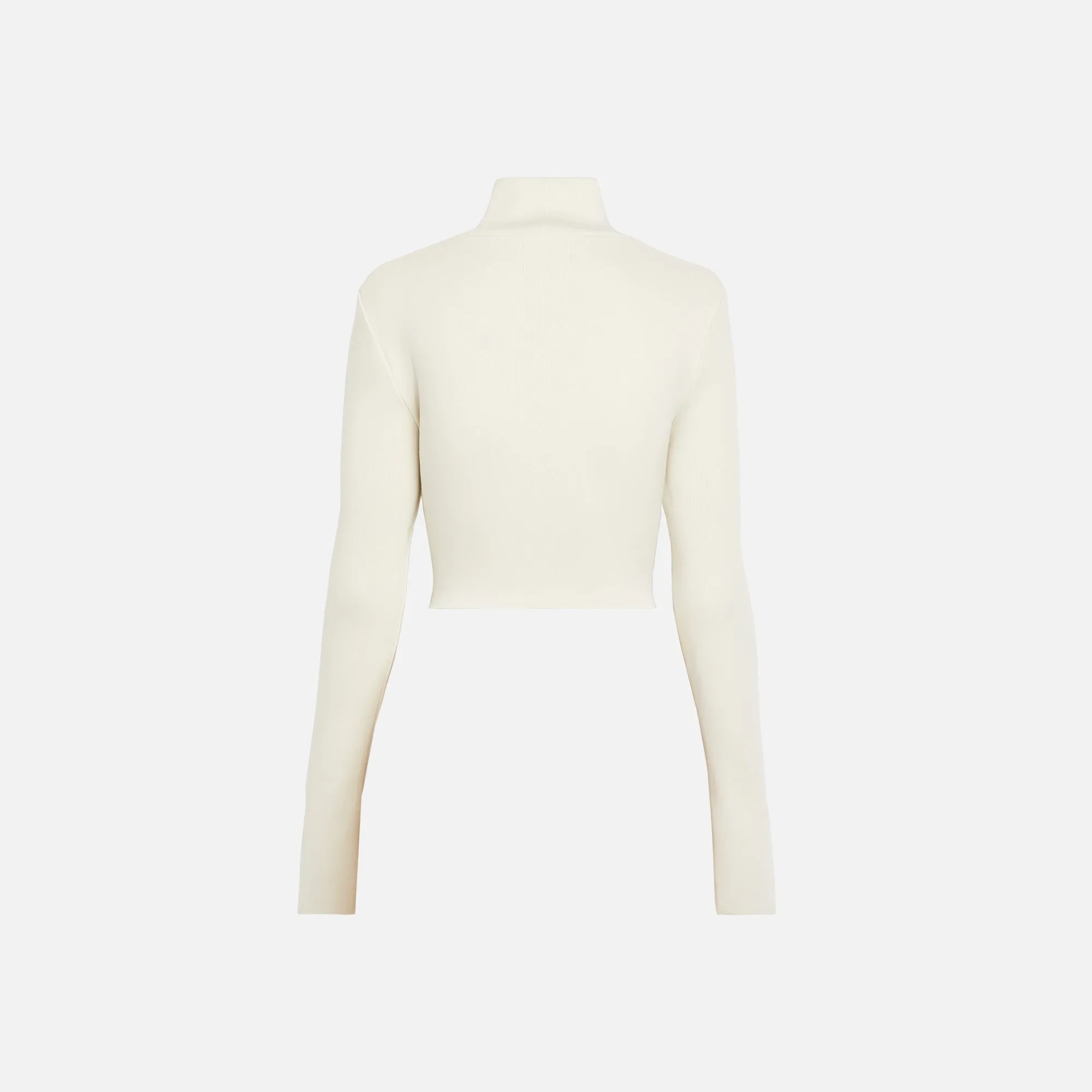 Kith Women Brier Cropped Baby Rib Turtleneck - Waffle