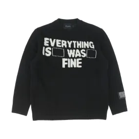 KSUBI I'M FINE SWEATER