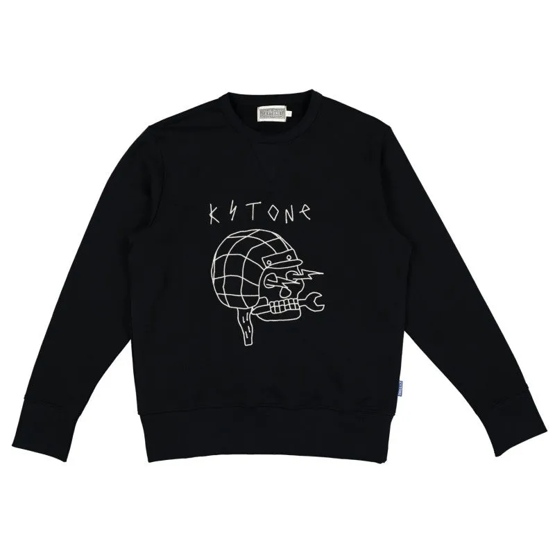 KYTONE Motorsport Outline Skull Sweatshirt