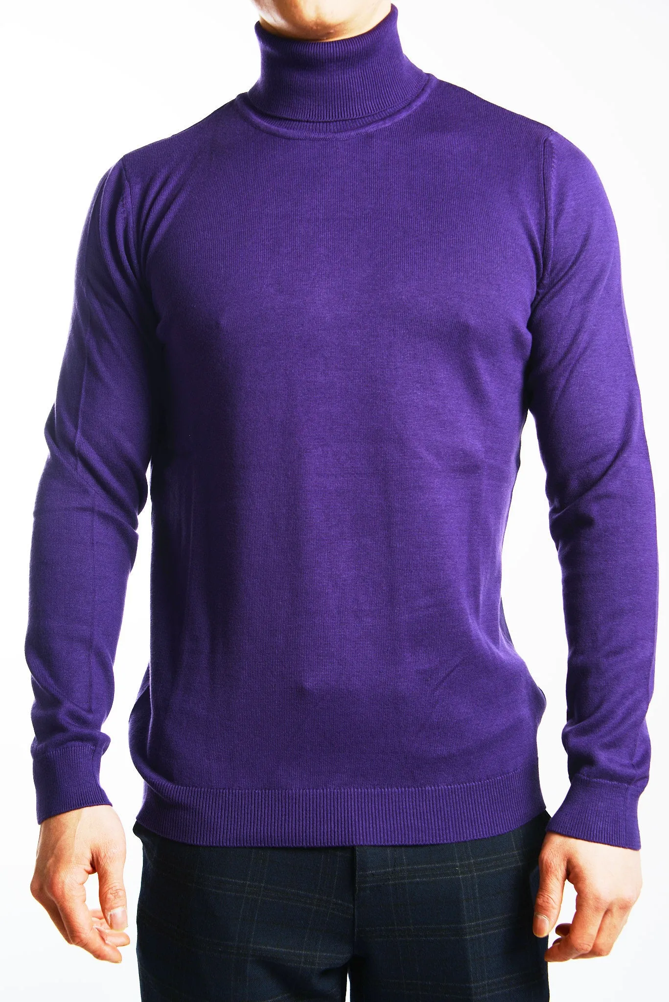 Leeds Slim Fit Turtleneck Euro Sweater