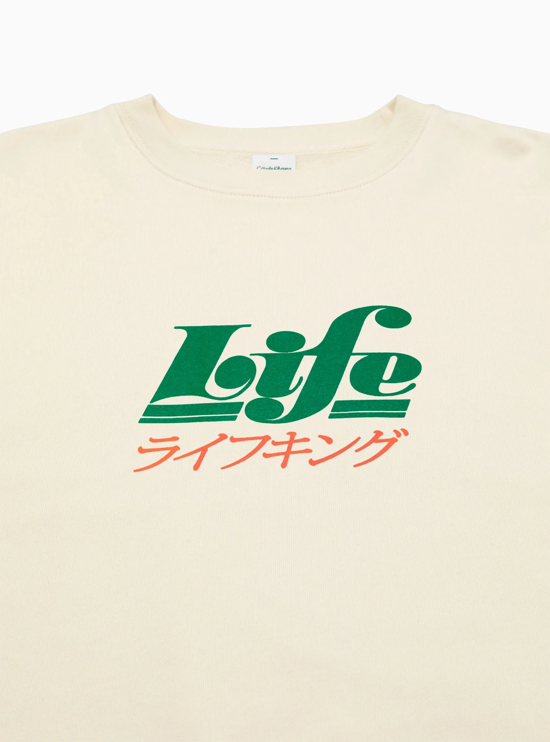 Life Sweatshirt Ecru