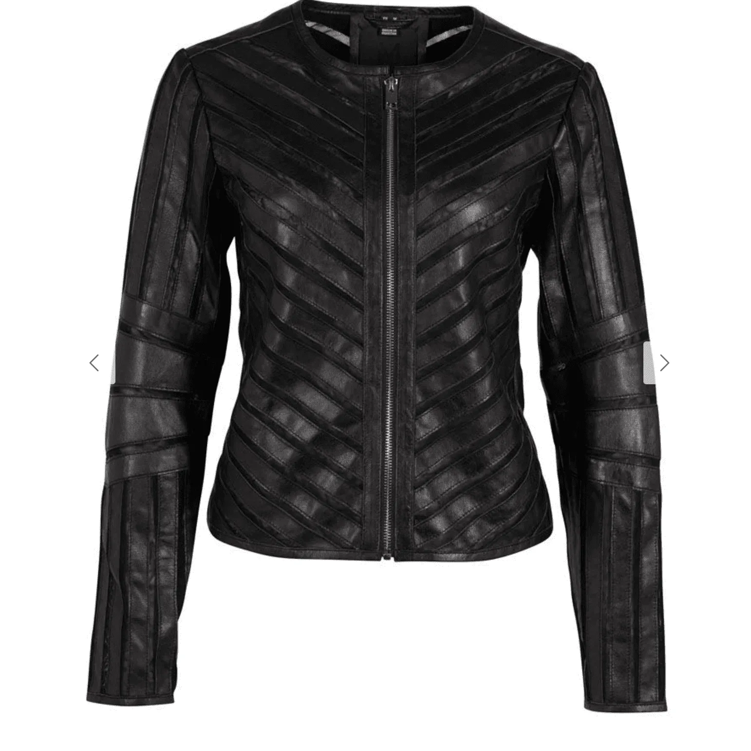 Mauritius Tila RF Leather Jacket in Black